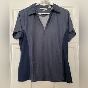 ⛳️ Greg Norman navy Golf Shirt Size L